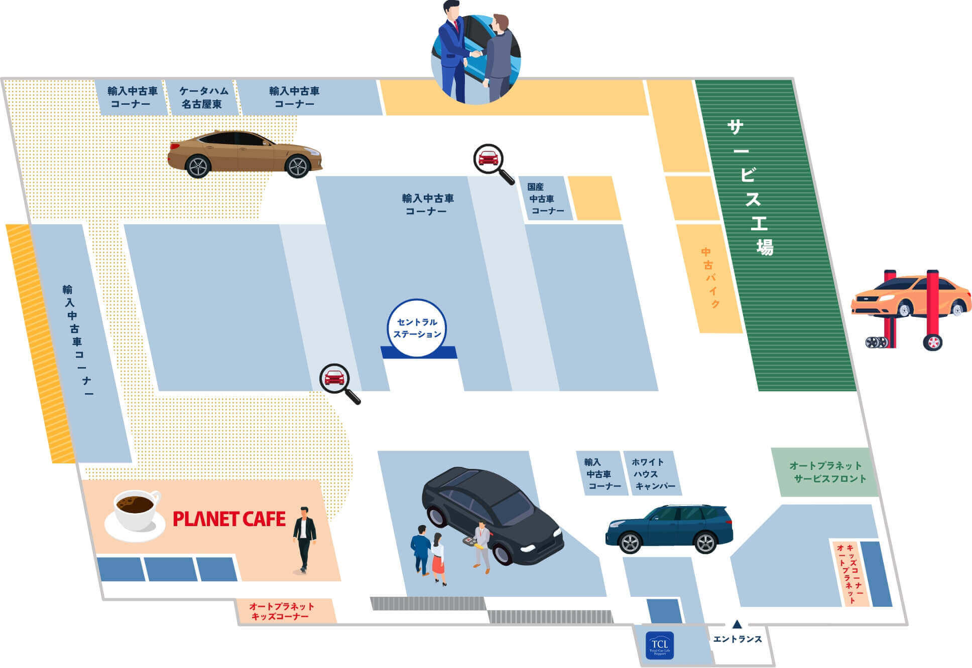 オートプラネットで働くスタッフたちの声をご紹介